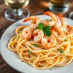 Shrimps-Pasta