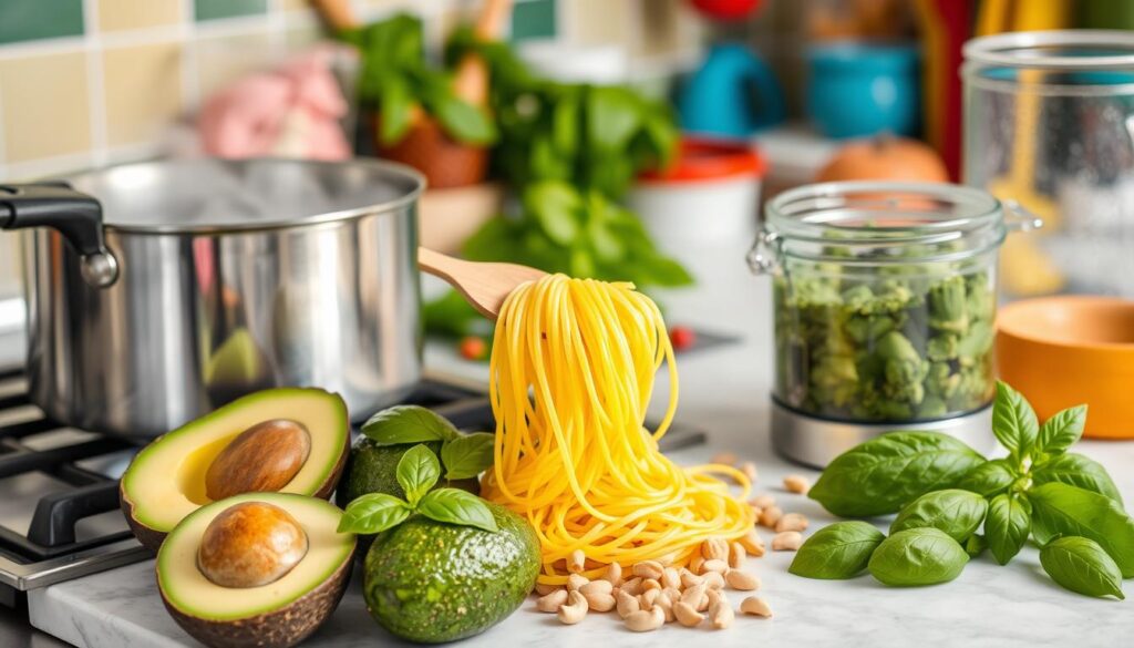Spaghetti kochen