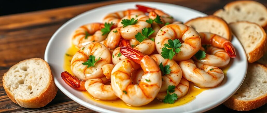 Spanische Knoblauchgarnelen