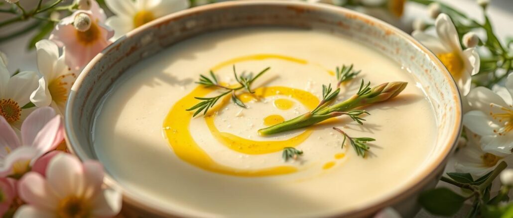 Spargelcremesuppe