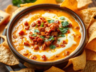 Spicy Chorizo Queso Dip