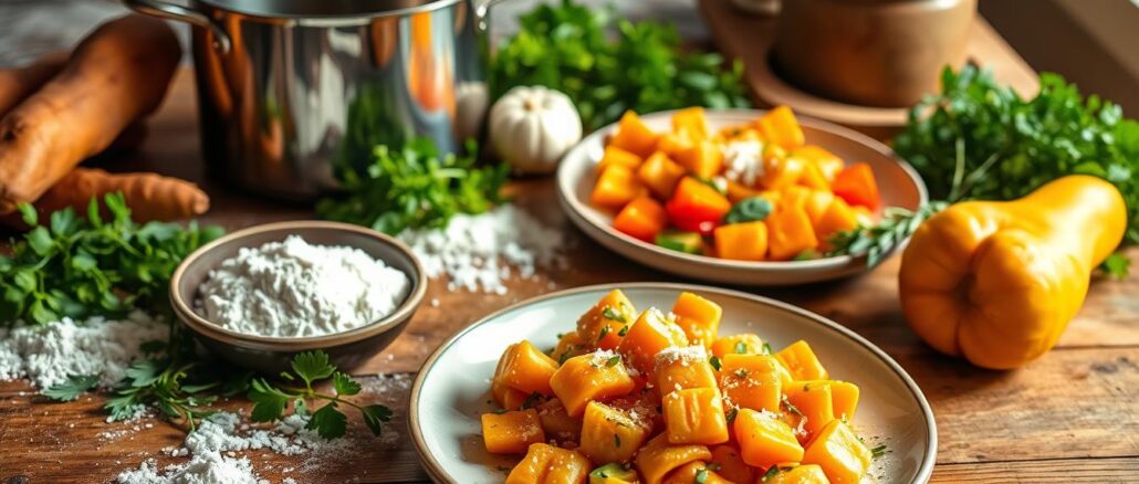 Süßkartoffel-Gnocchi Rezept