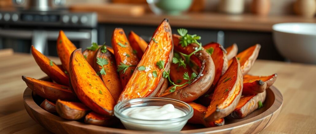 Süßkartoffelwedges