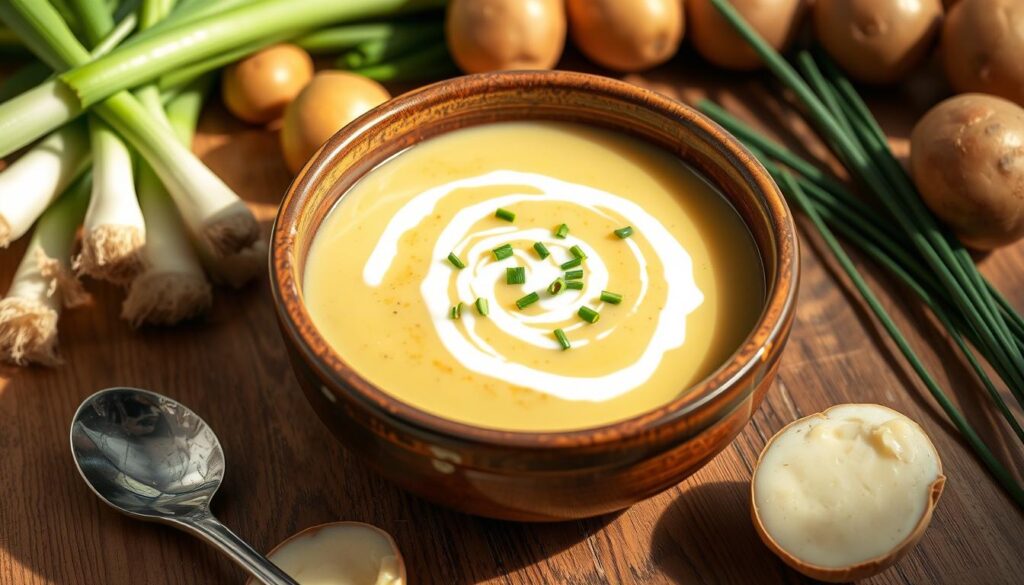 Suppe anrichten