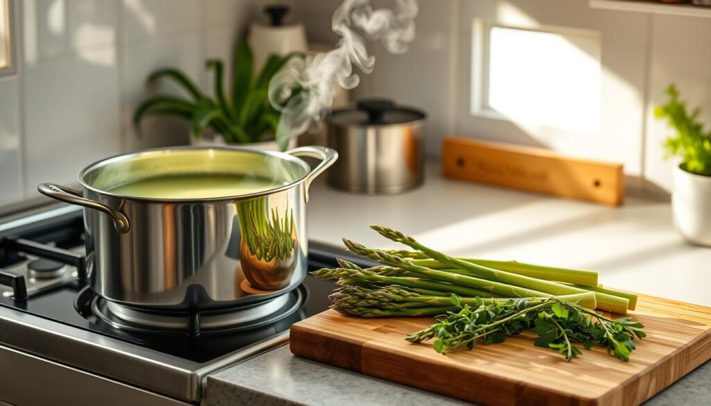 Suppe kochen