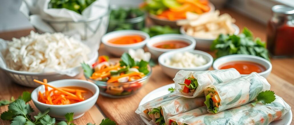 Thailändische Frühlingsrollen