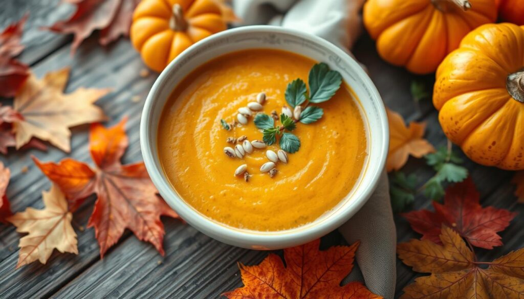 Vegane Kürbis-Suppe
