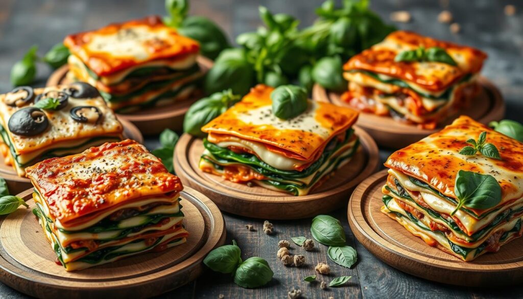 Vegane Lasagne Varianten