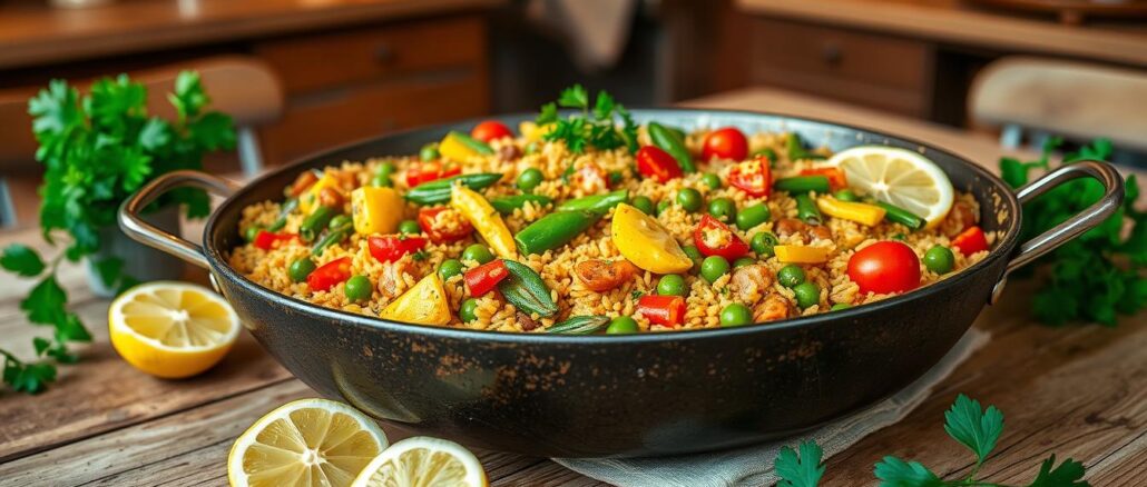 Vegane Paella