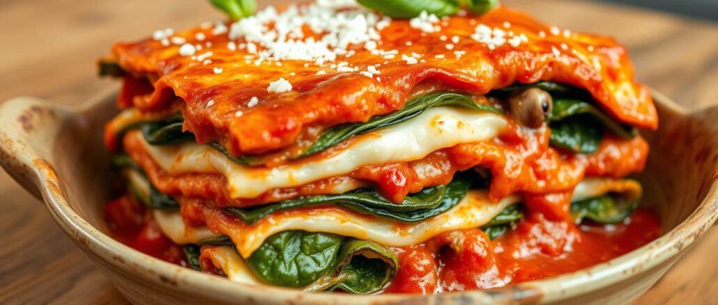 Vegetarische Lasagne Rezept