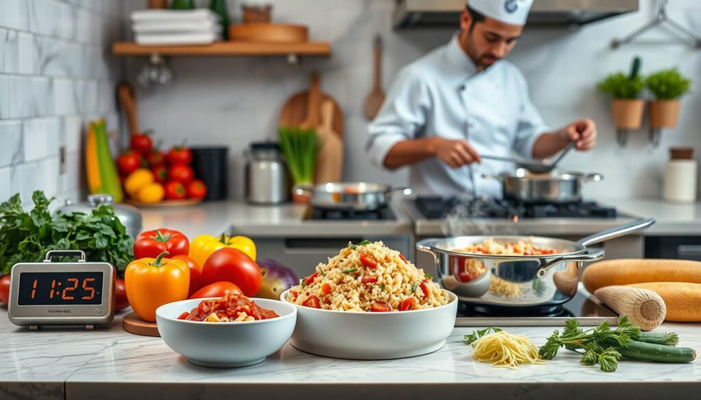 Zeitmanagement beim Kochen