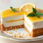 Zitronen-Käse-Schichtkuchen