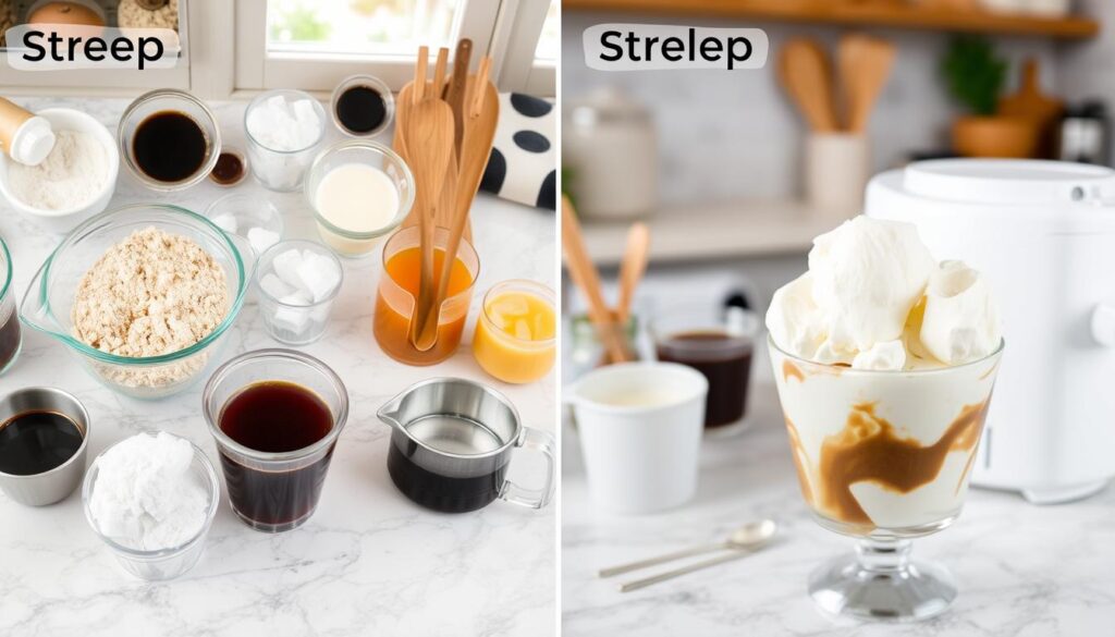 Zubereitung Kaffeeeis