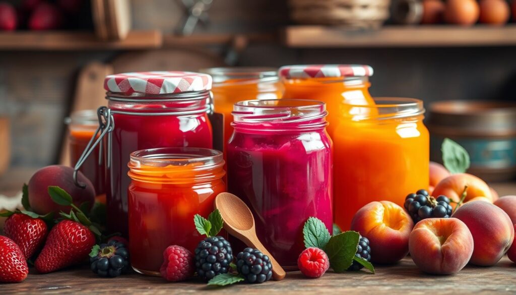 Zutaten für Marmeladenfüllung