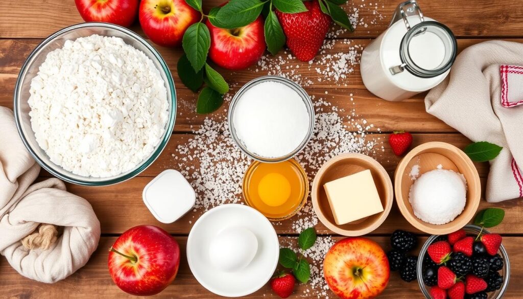 Zutatenliste für Kaiserschmarrn Rezept