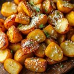 geröstete Parmesankartoffeln