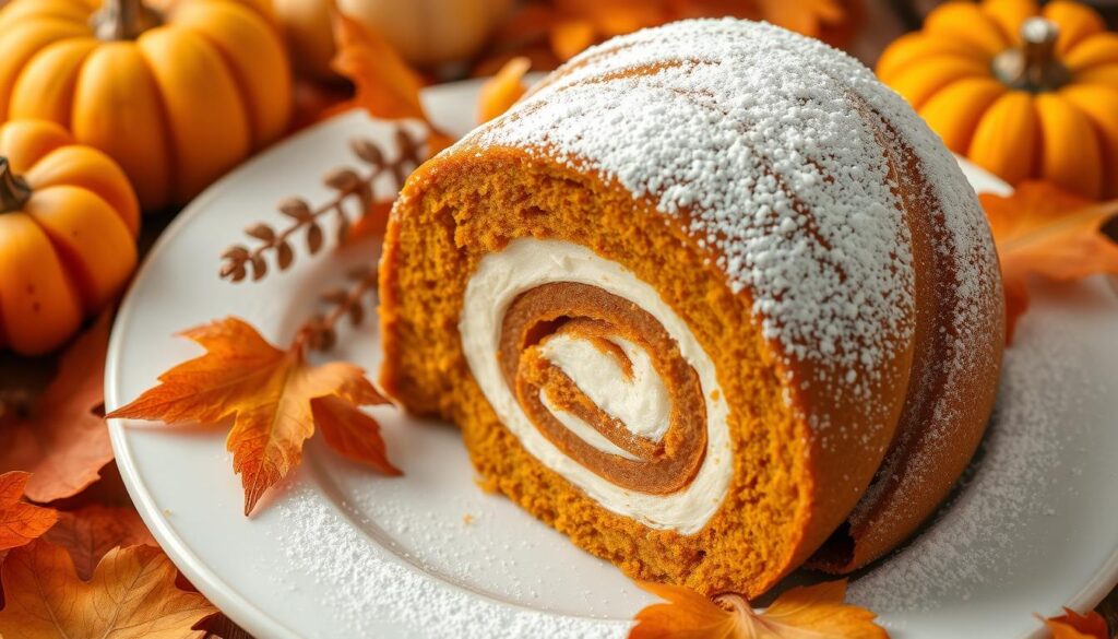 süße Kürbis Rolle
