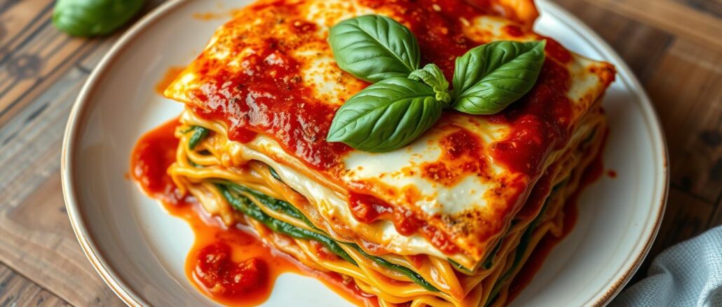 vegane Lasagne